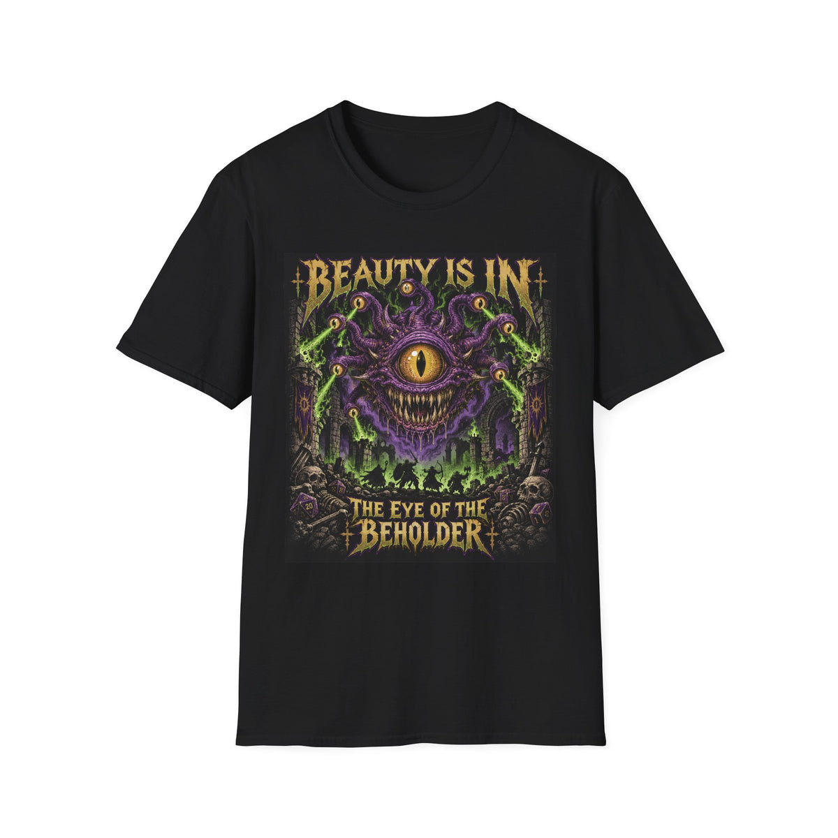 Beauty Is In Tee — Eye of the Beholder Fantasy Graphic T-Shirt