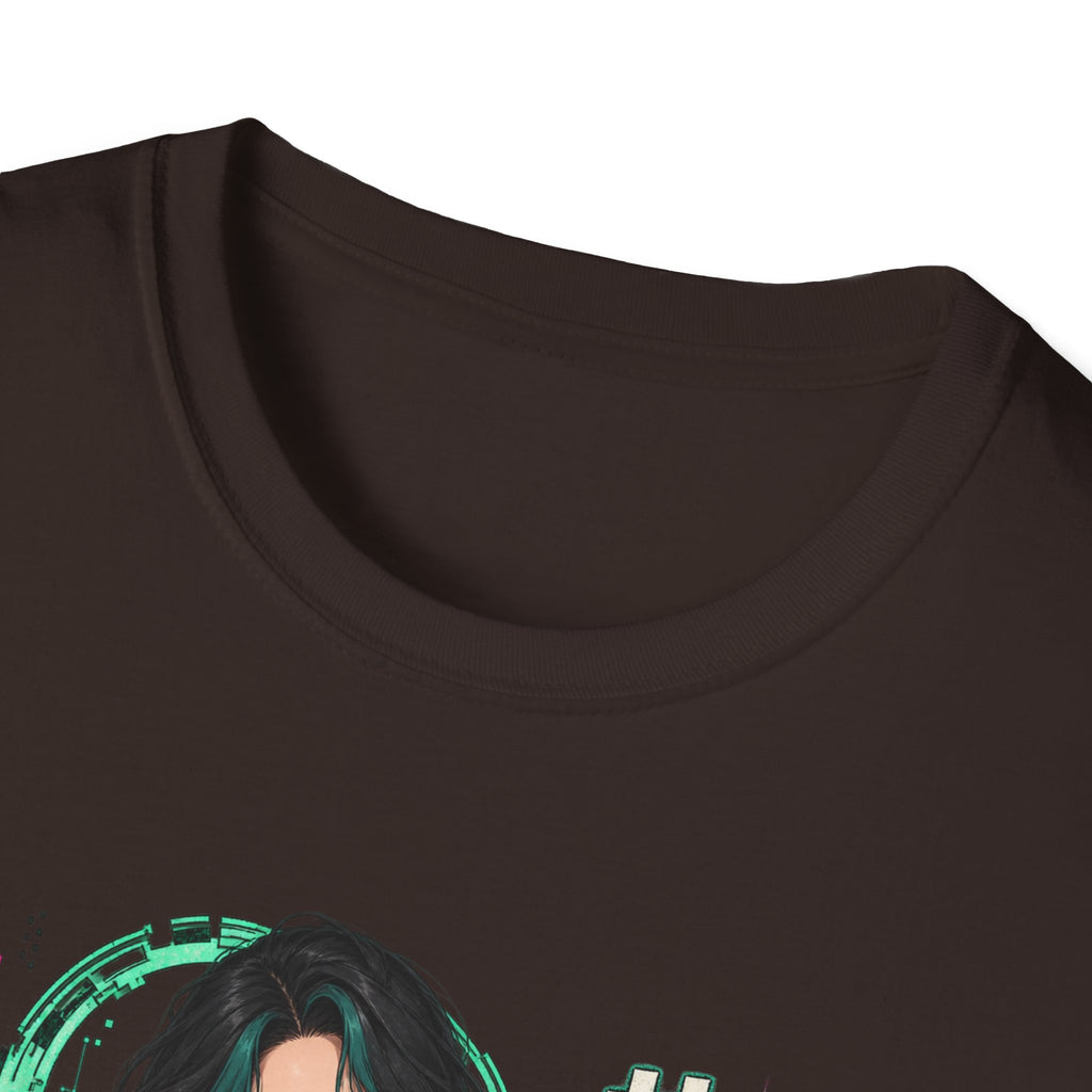 Jade | Sexy Anime Pin Up Girl | Waifu Graphic T‑Shirt