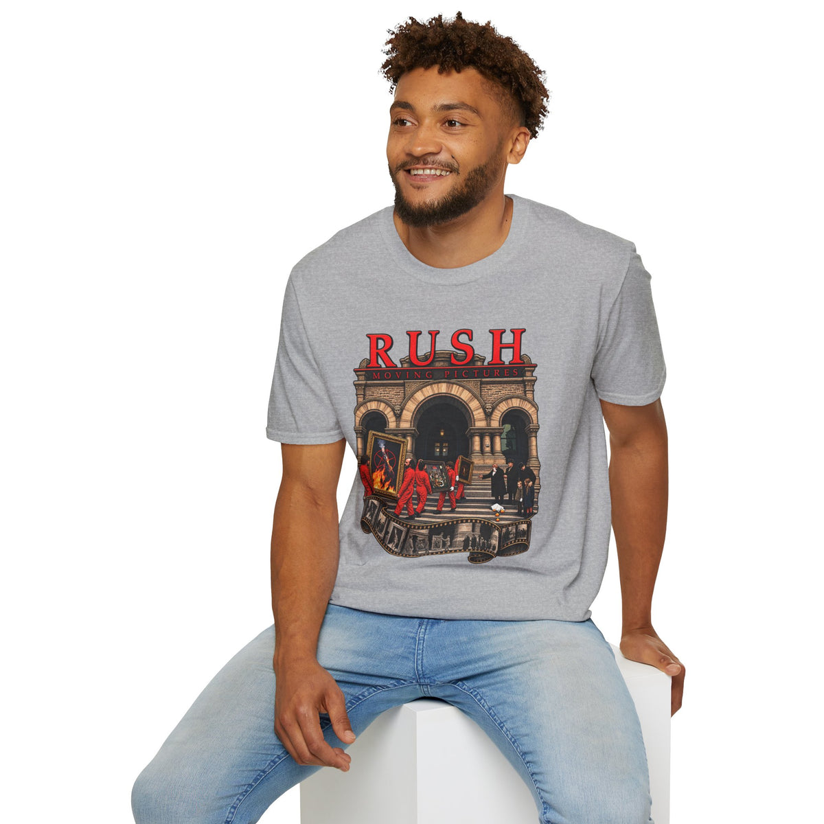 Rush | Moving Pictures | Prog Band Album Art T-Shirt