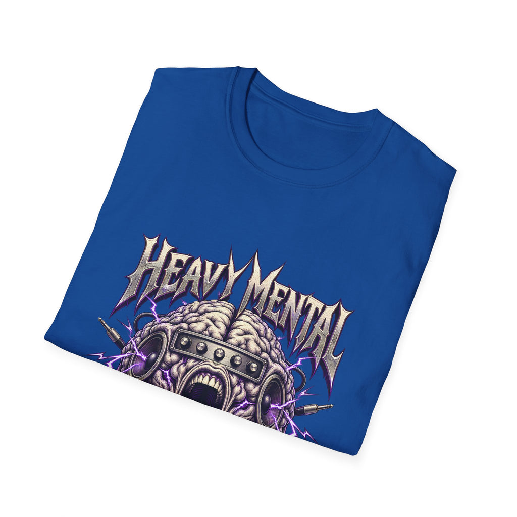 Heavy Mental T-Shirt | Live In My Head' Metal Graphic Tee