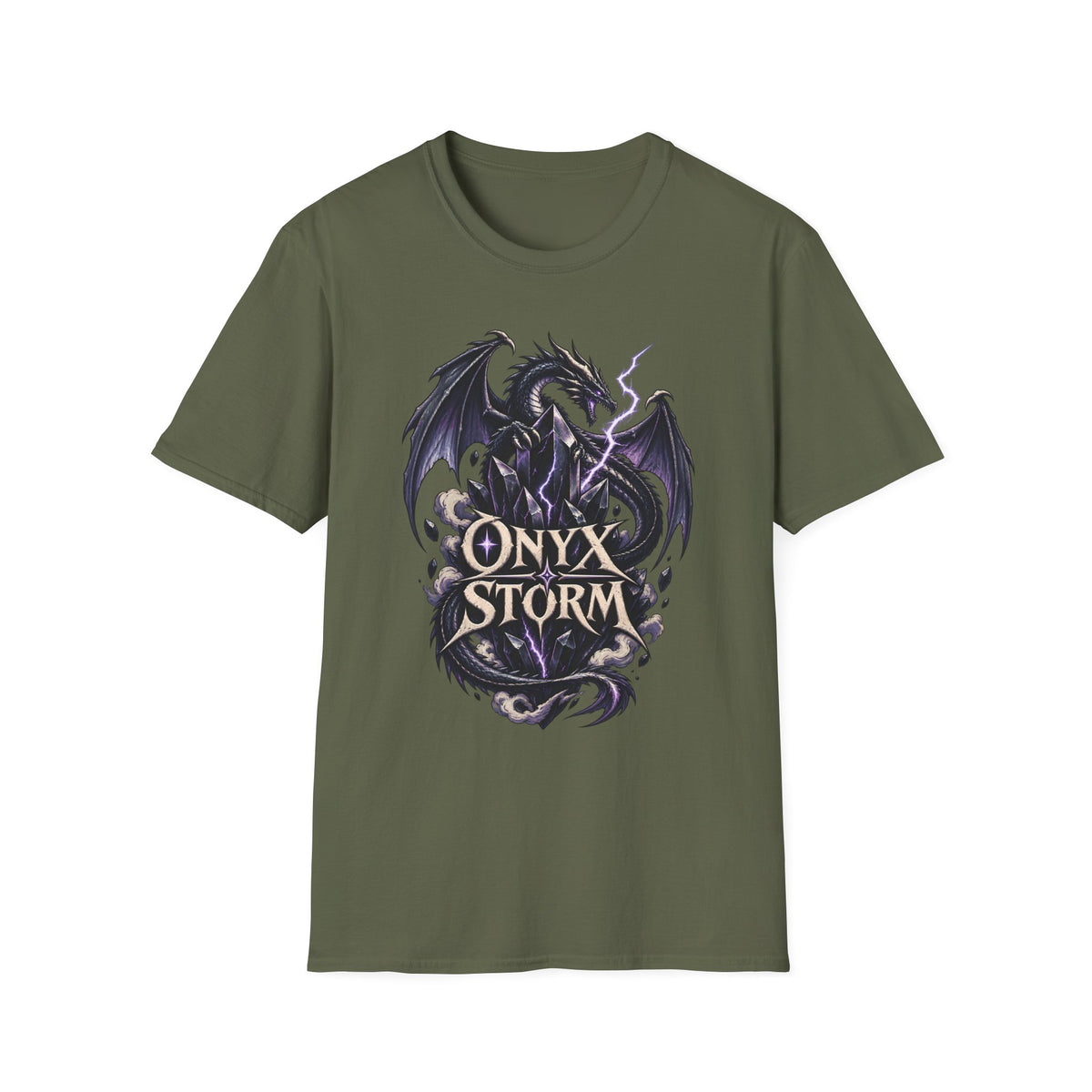 Onyx Storm | Fantasy Book Readers Dragon T-Shirt