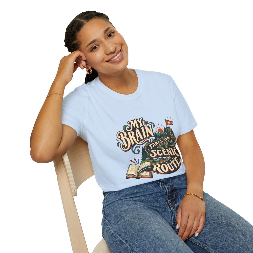 The Scenic Route | A Beautifully Different Mind | Neurodivergent Shirt