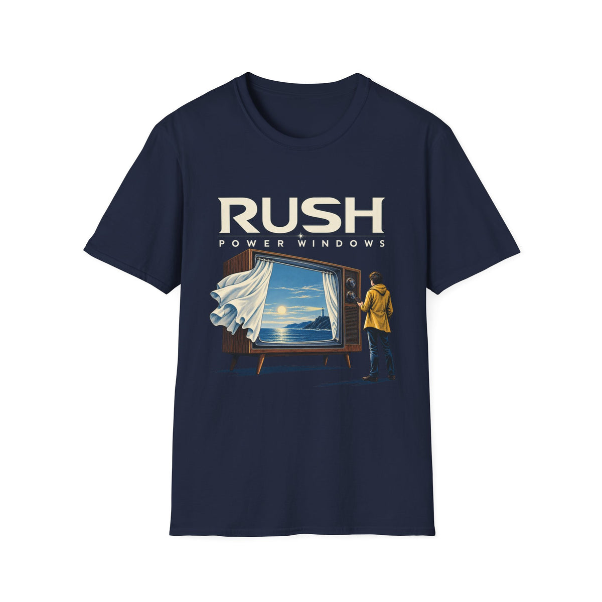 Rush | Power Windows | Prog Rock Band T-Shirt