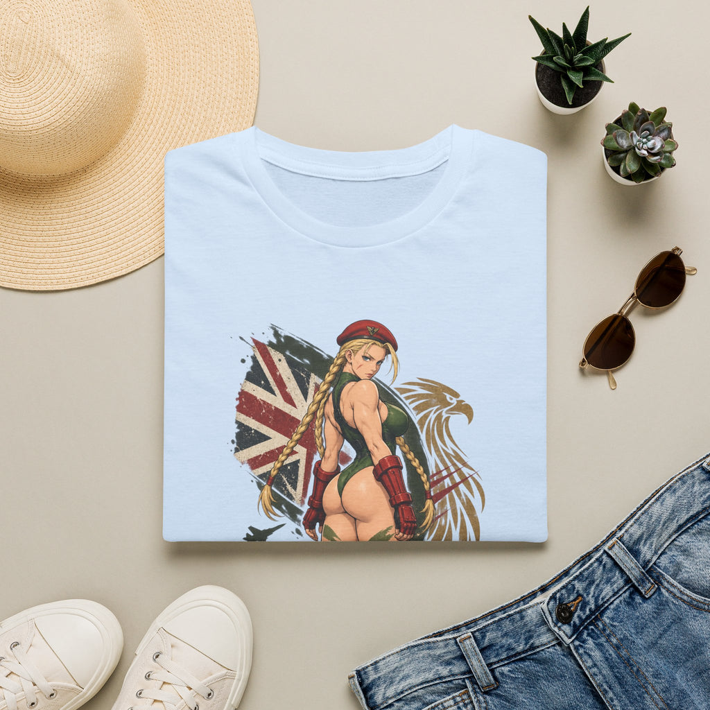 Cammy Street Fighter | Sexy Cammy Pin Up Girl Graphic T Shirt