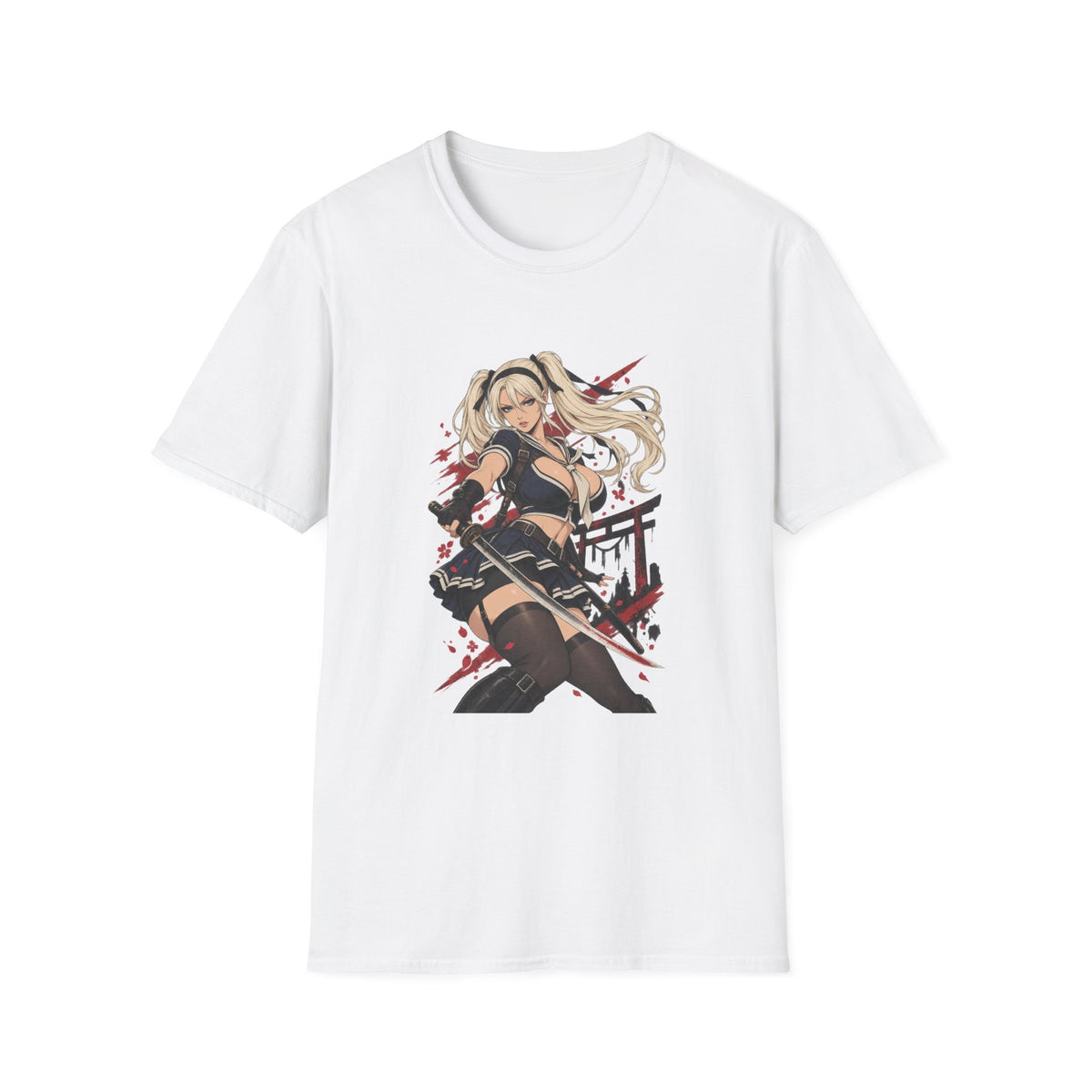Babydoll | Sexy Sucker Punch Anime Ninja Samurai Pin Up Girl Graphic T-Shirt