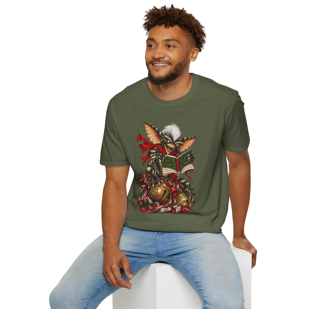 Stripe | Gremlin Caroler Christmas T-Shirt