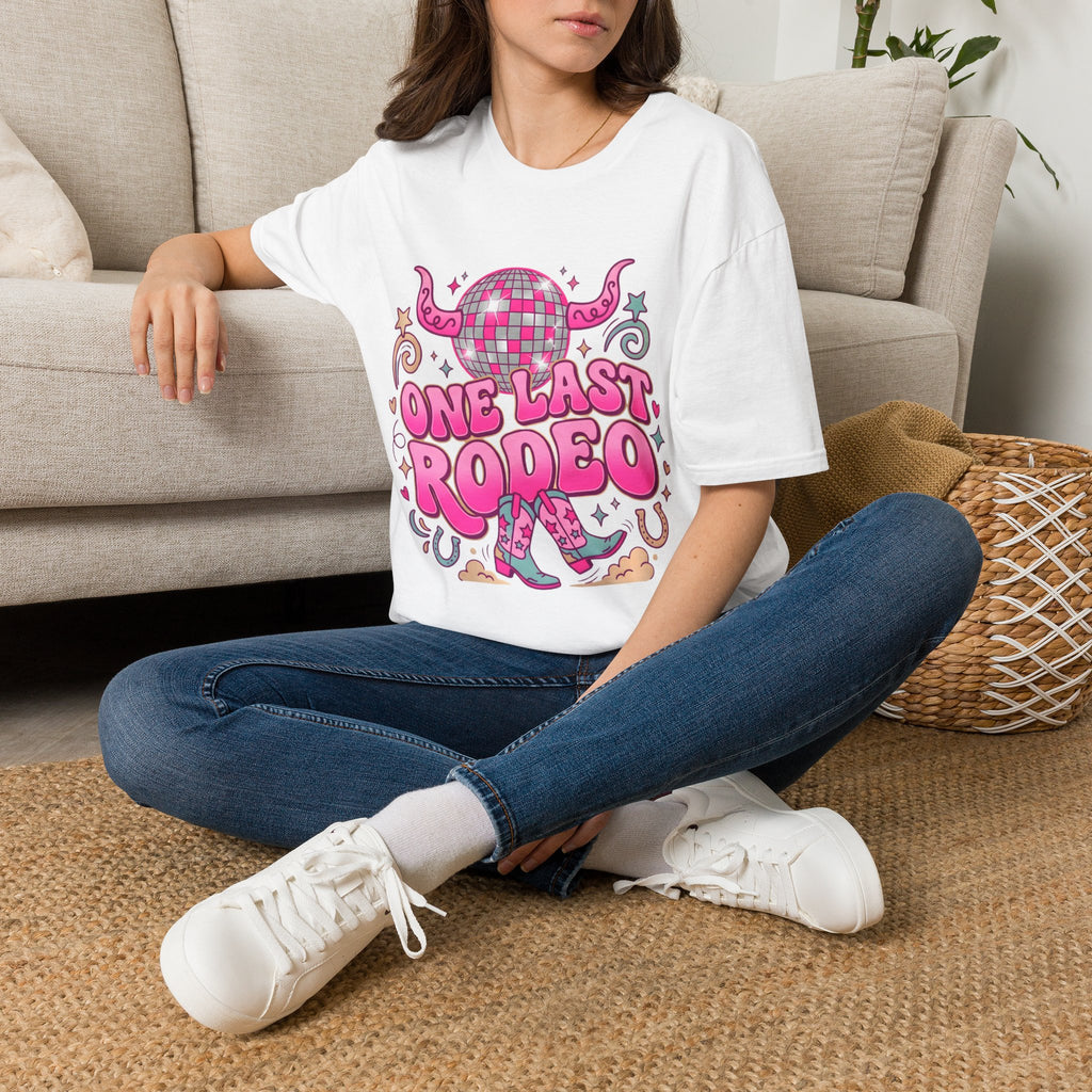 One Last Rodeo - Hen Party / Girlie Cowgirl T Shirt
