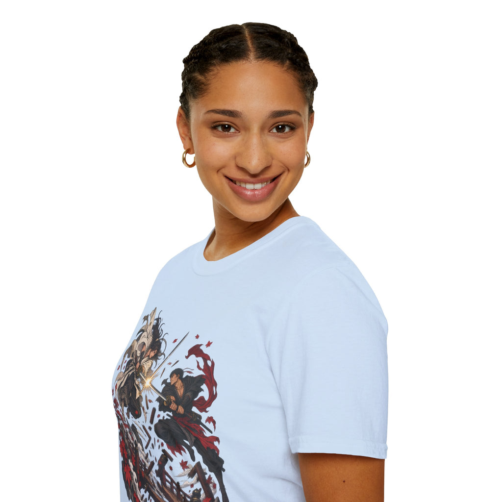 Battle of Broken Bridges | Anime Japanese Samurai Battle T-Shirt