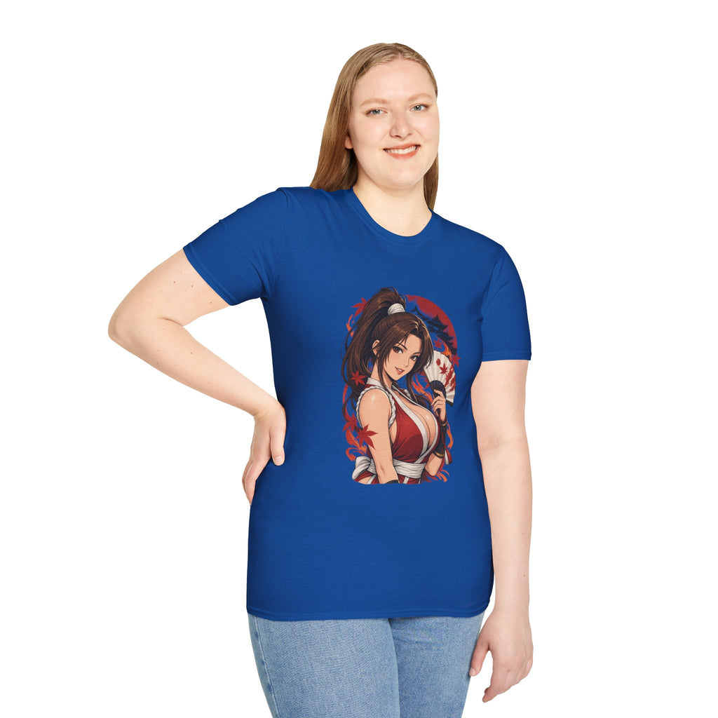 Mai Shiranui | Fatal Fury | Anime Pin Up Kimono Girl T-Shirt