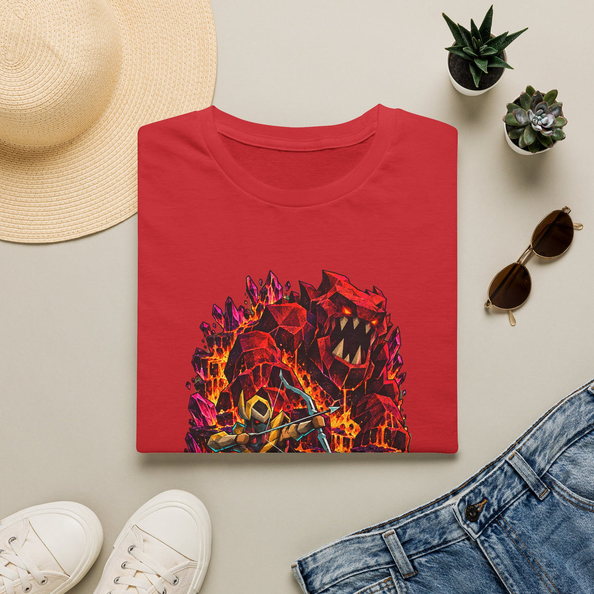 TzTok Jad Fight Caves | OSRS | Runescape Boss Shirt