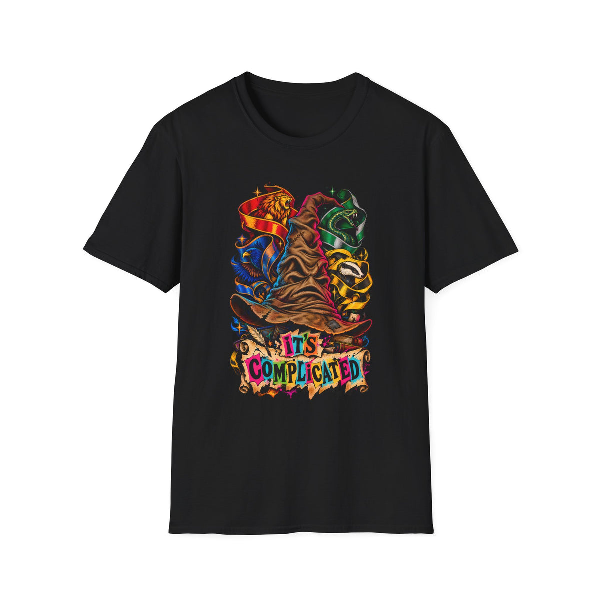 Sorting Hat | Its Complicated | Harry Potter Hogwarts T Shirt