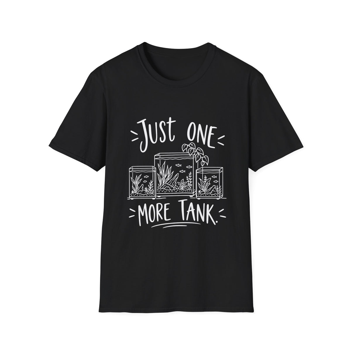 Aquarium Lovers Gift | Just One More Tank | Graphic Tee
