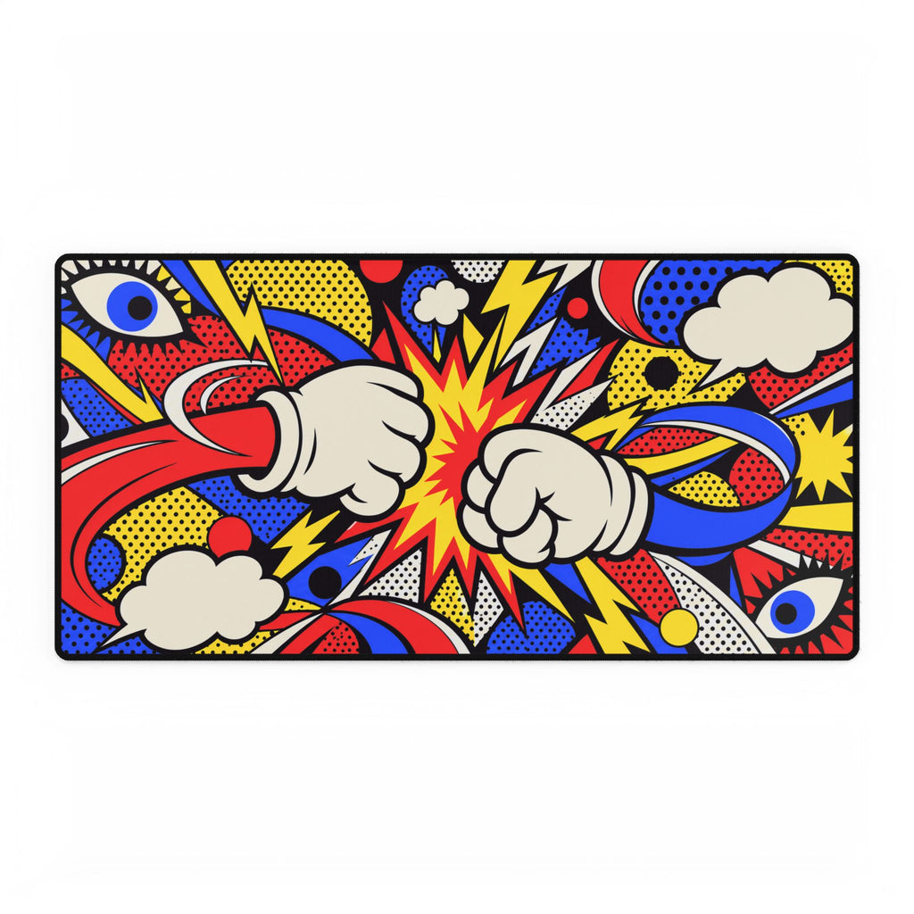 Mouse pad | Comic Impact: Comic-Style Desk Mat