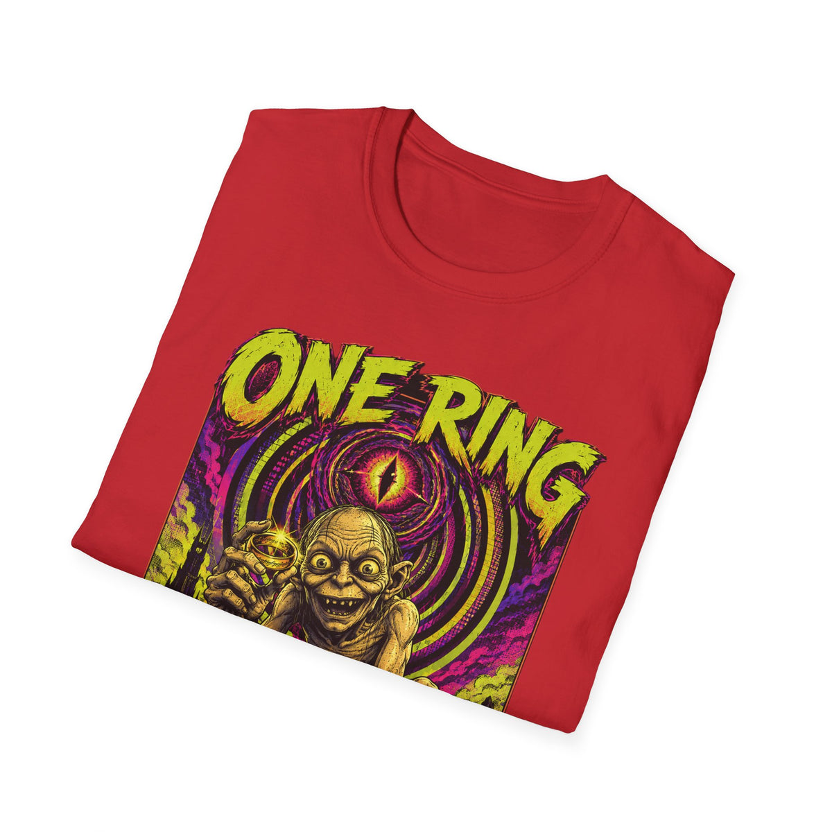 One Ring Zero Chill T-Shirt — Gollum Fantasy Horror Graphic Tee