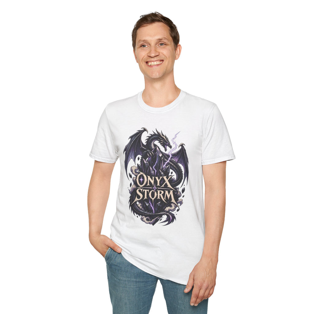 Onyx Storm | Fantasy Book Readers Dragon T-Shirt
