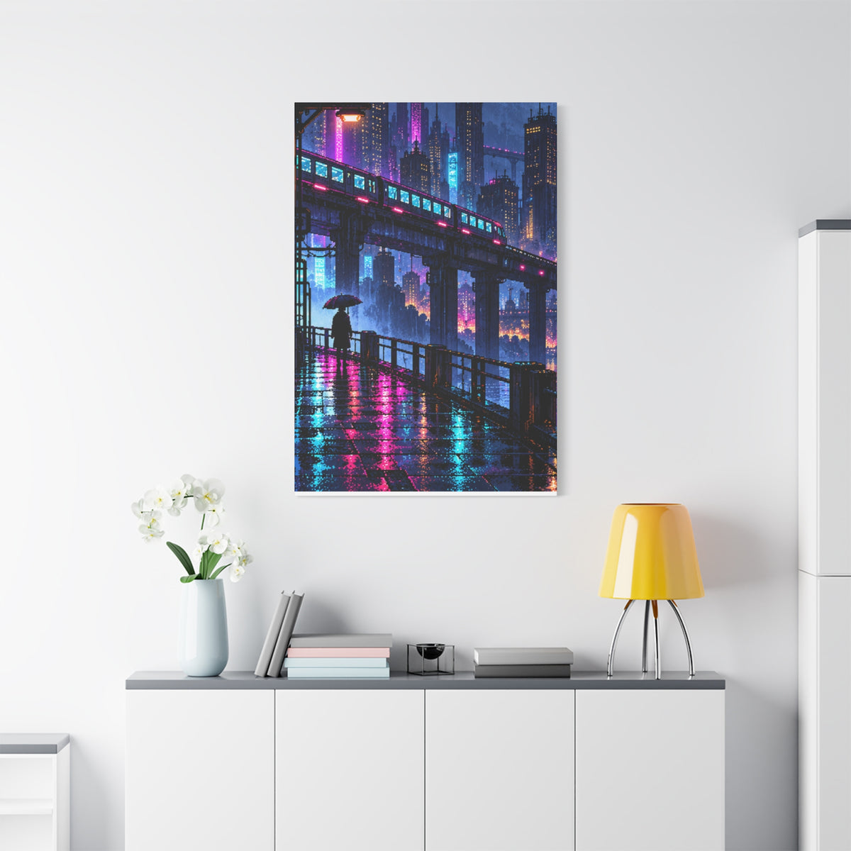 Stretched Matte Canvas Print — 1.25" Depth (Custom Design)