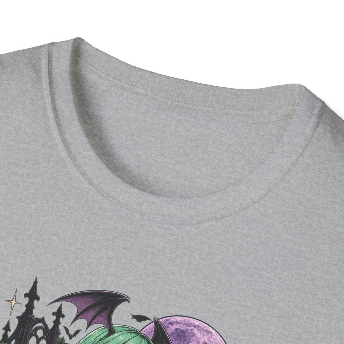 Morrigan | Sexy Succubus Pin Up Girl | Gothic Sorceress Halloween Gamer T-Shirt