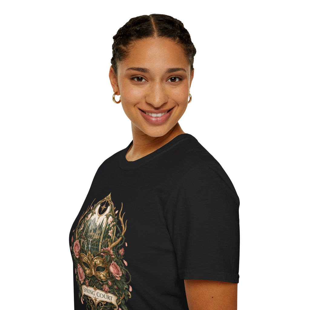 Spring Court | ACOTAR Book Floral Masquerade T-Shirt