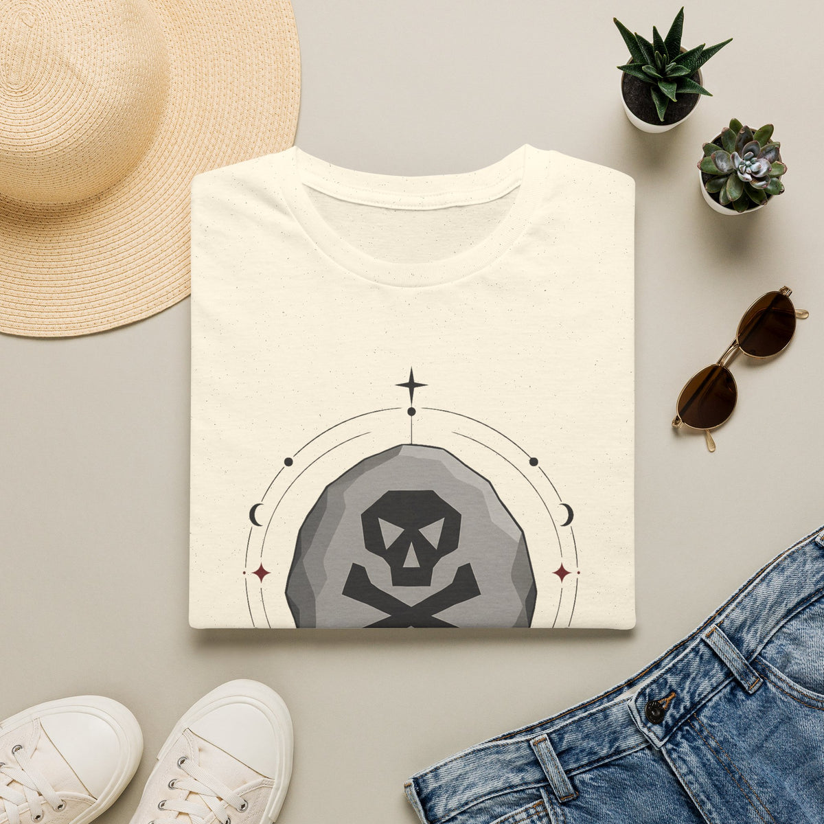 Death Rune T‑Shirt - Runescape / OSRS Inspired Graphic Tee