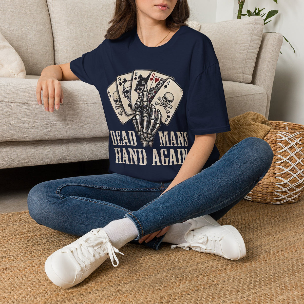 Dead Mans Hand Motorhead Inspired Poker / Gambler T Shirt