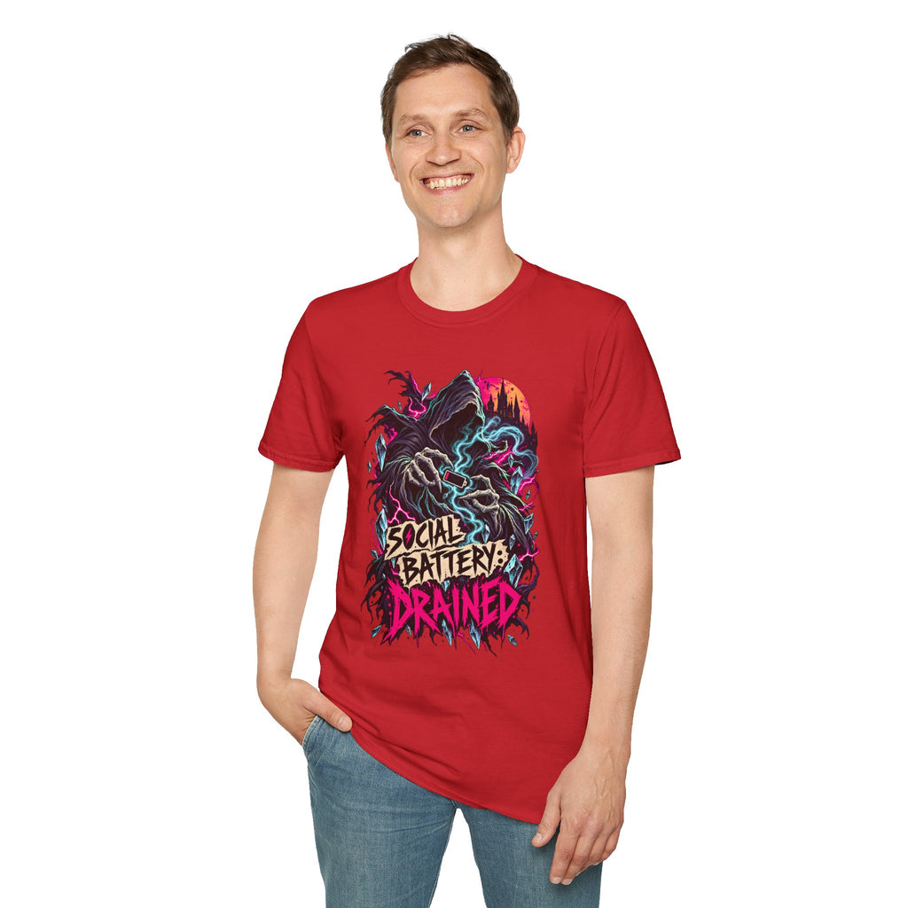 Socially Drained | Dementor | Harry Potter Graphic Tee