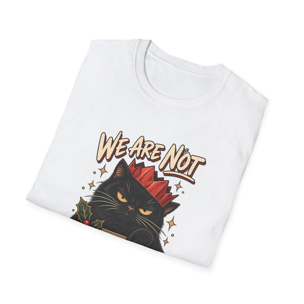 We Are Not Skipping Mariah | Mariah Carey Cat Fan Christmas Holiday Tee