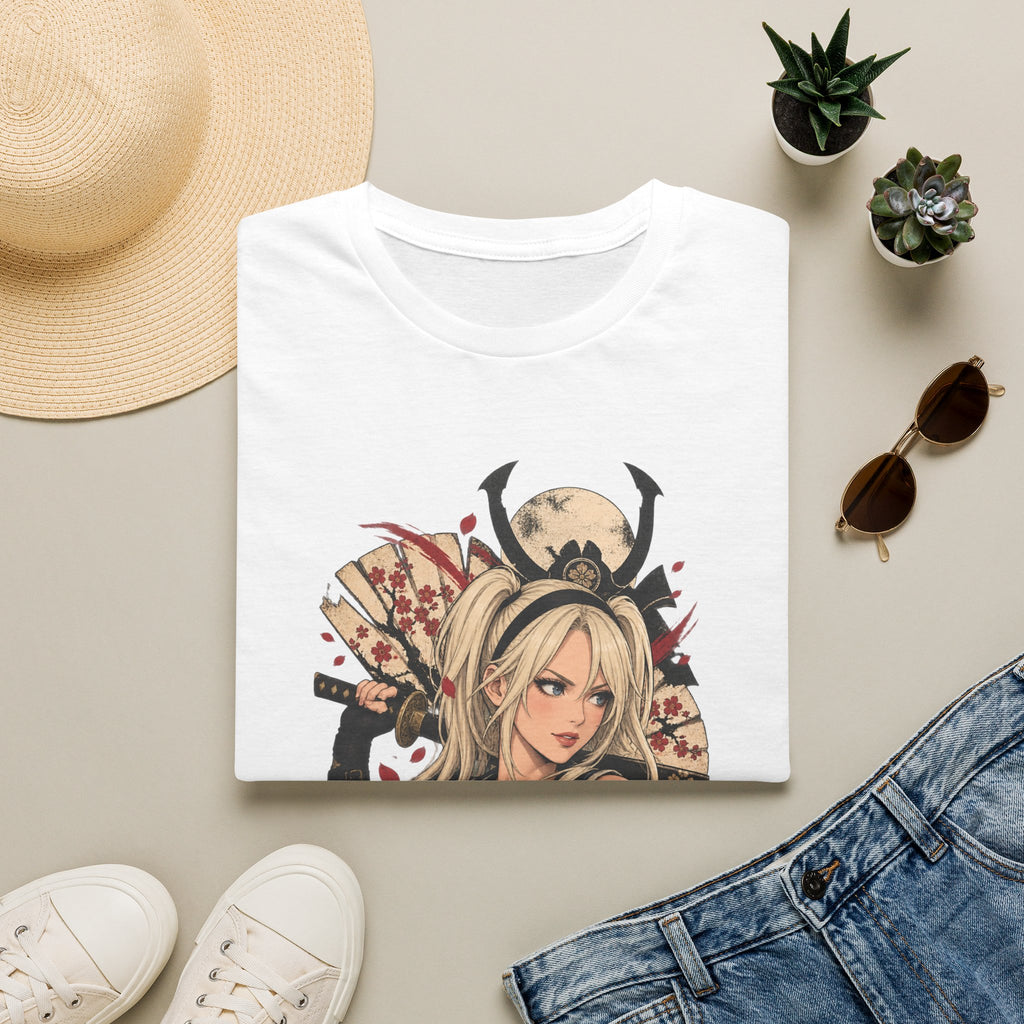 Babydoll | Samurai Anime Sexy Pin Up Girl Graphic T-Shirt
