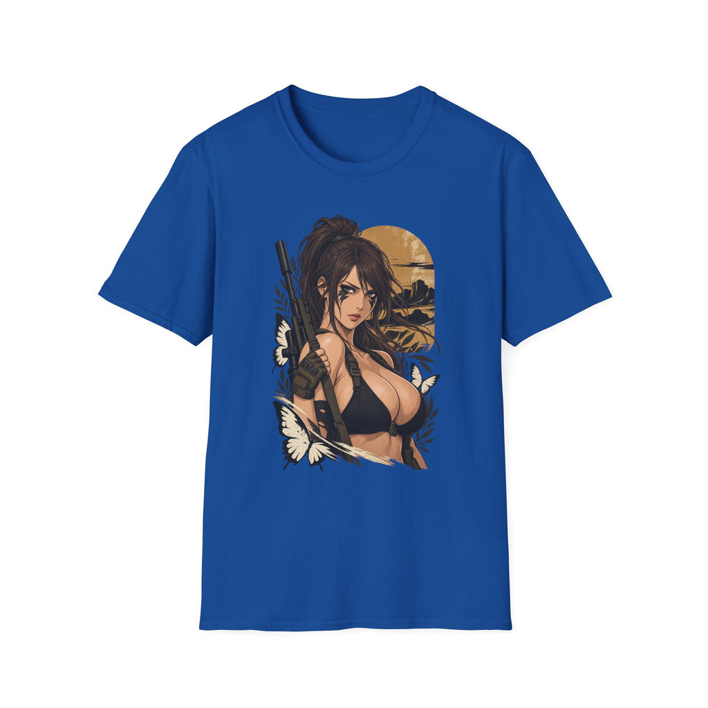 Quiet | Metal Gear | Anime Style Pin Up Gamer Girl T Shirt