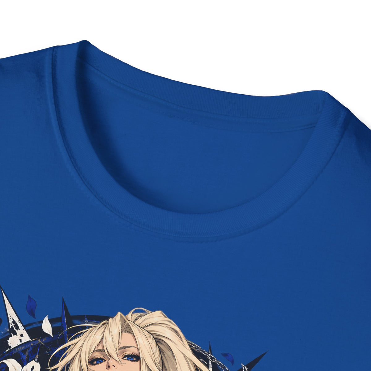 Electric Girl | Japanese Anime | Blonde Bombshell Pin Up Graphic Shirt