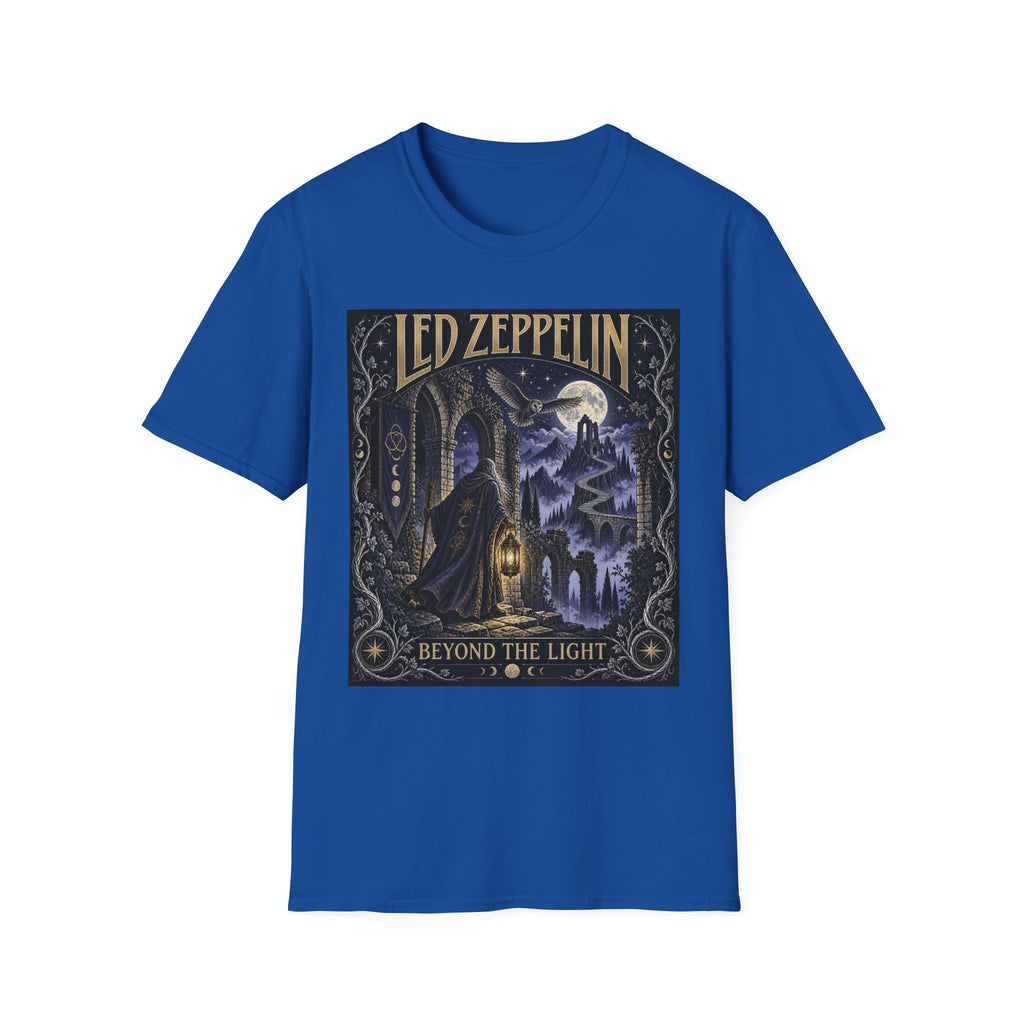 Led Zeppelin 'Beyond the Light' Concert Tee — Vintage Moonlight Rock T-Shirt