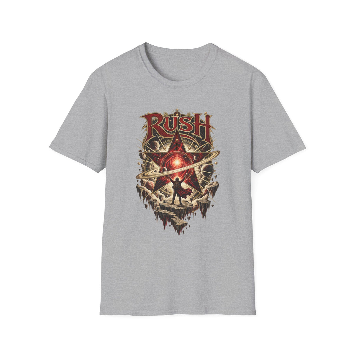 Rush | Legendary Prog Band Band T‑Shirt Cosmic Rebellion
