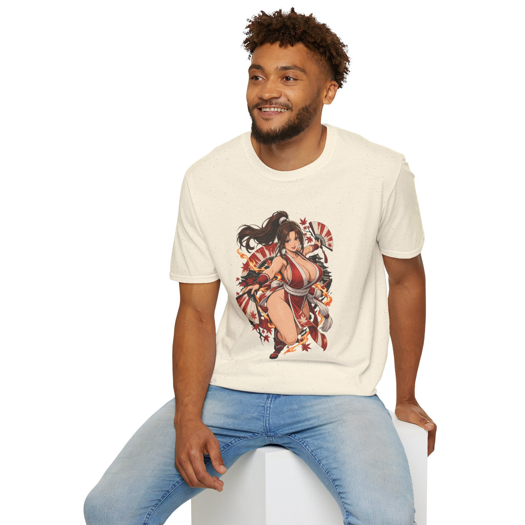 Mai Shiranui | Fatal Fury | Anime Style Pin up Girl Warrior T-Shirt