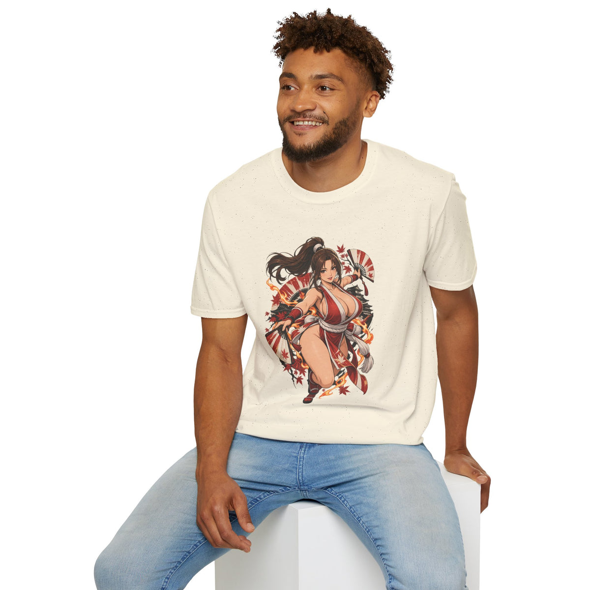 Mai Shiranui | Fatal Fury | Anime Style Pin up Girl Warrior T-Shirt