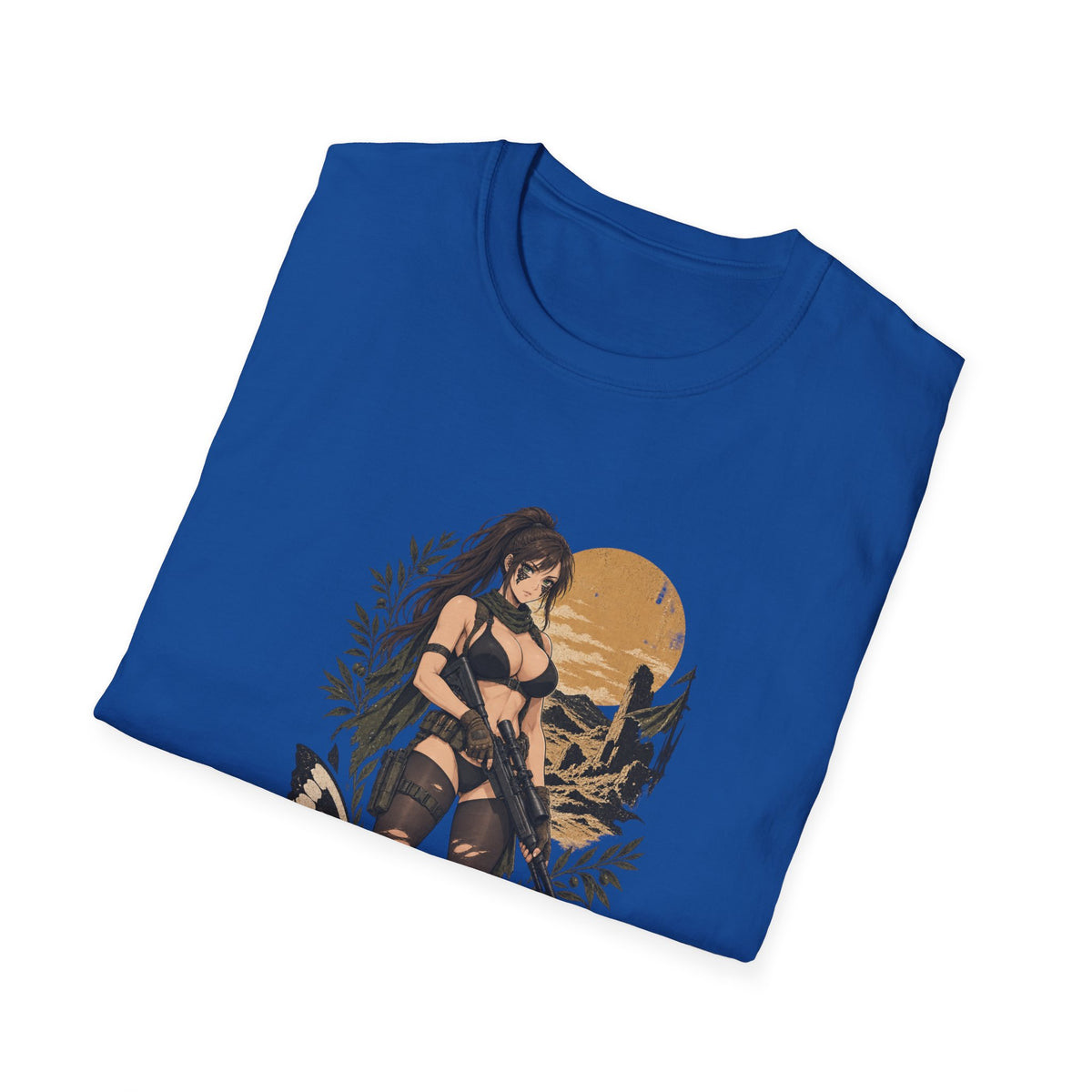 Quiet | Metal Gear | Sexy Sniper Pin up Fantasy Warrior Woman T-Shirt