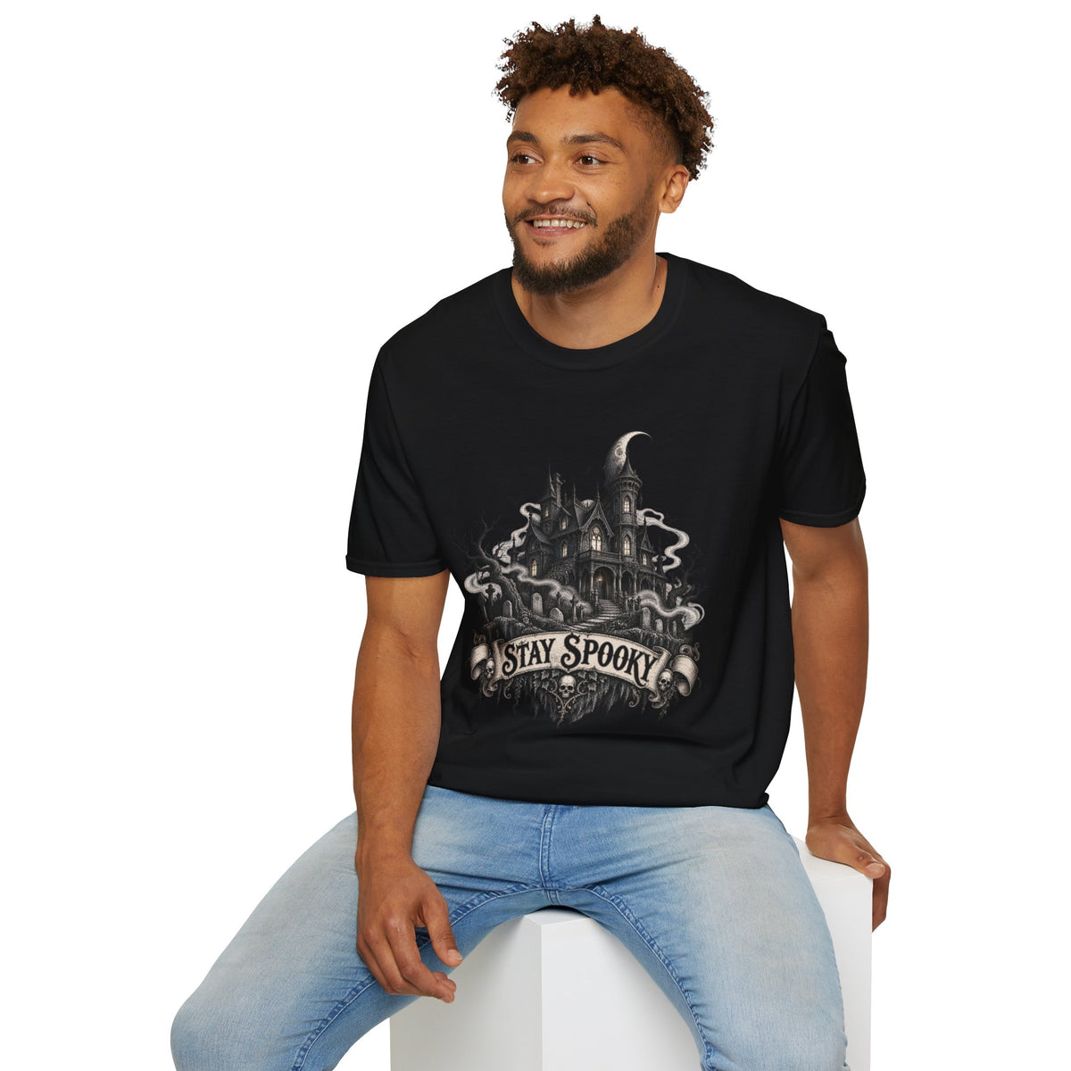 Stay Spooky | Haunted House T-Shirt