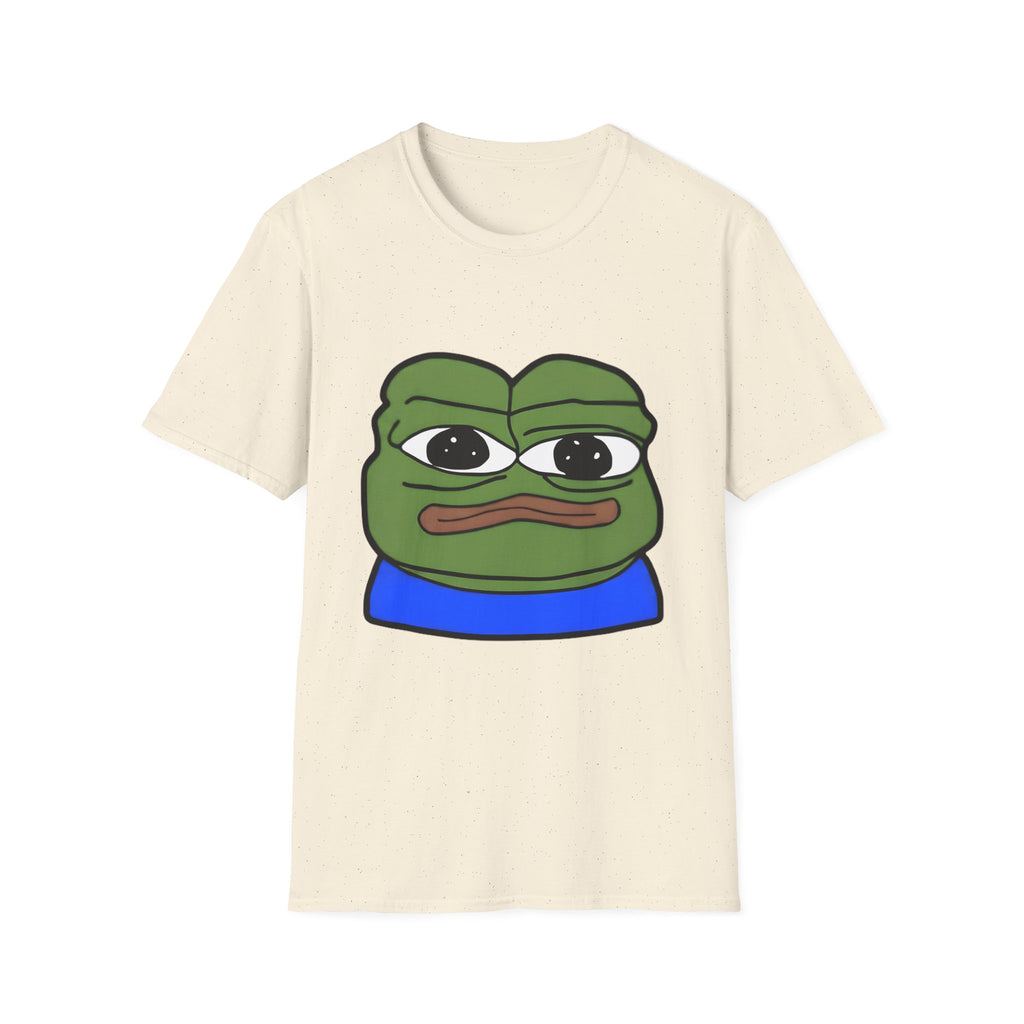 pepe Stare Frog Graphic Tee — Meme Pepe Face T-Shirt