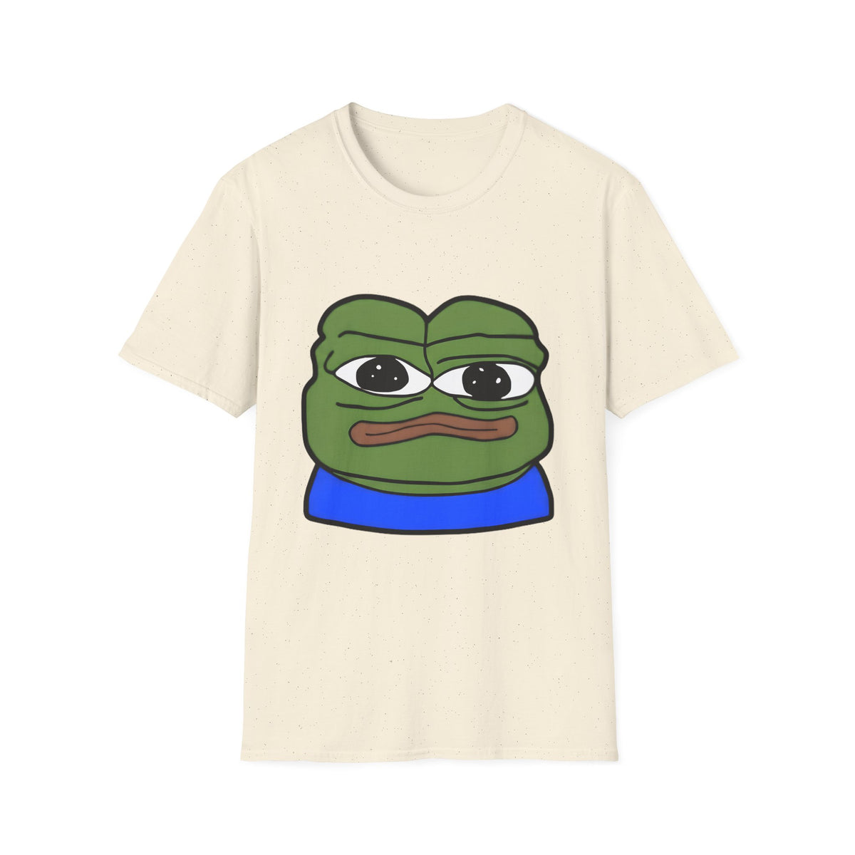 pepe Stare Frog Graphic Tee — Meme Pepe Face T-Shirt