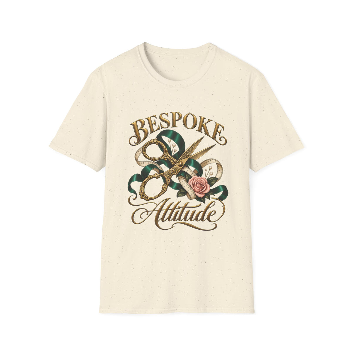 Bespoke Attitude | Vintage Scissors & Rose Tailor Tee