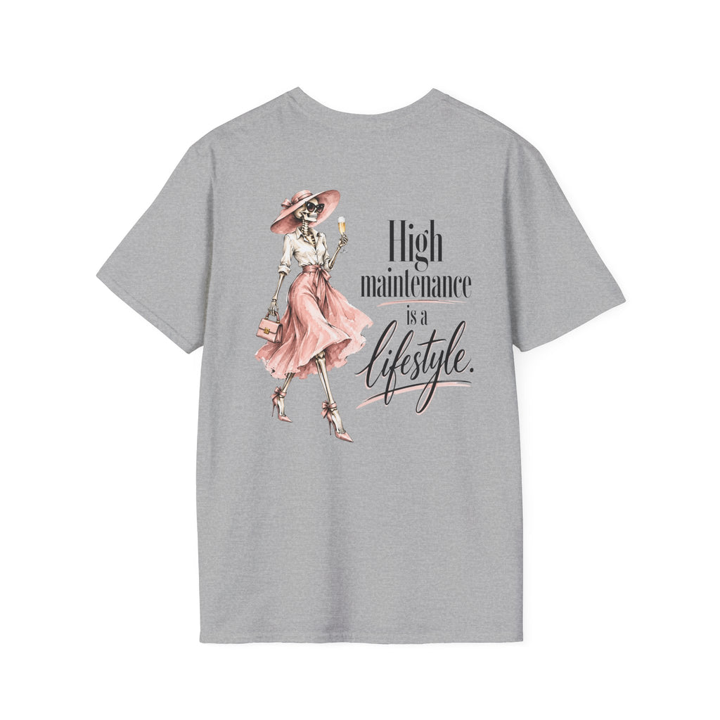 High Maintenance Is a Lifestyle | Double-Sided Tee