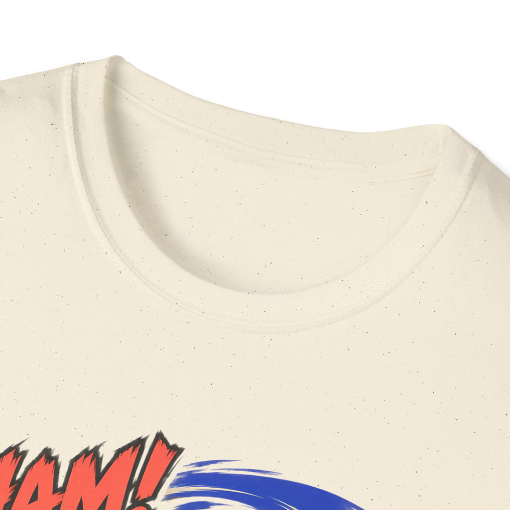 WHAM! | Anime Cartoon Ninja Kick Graphic T Shirt