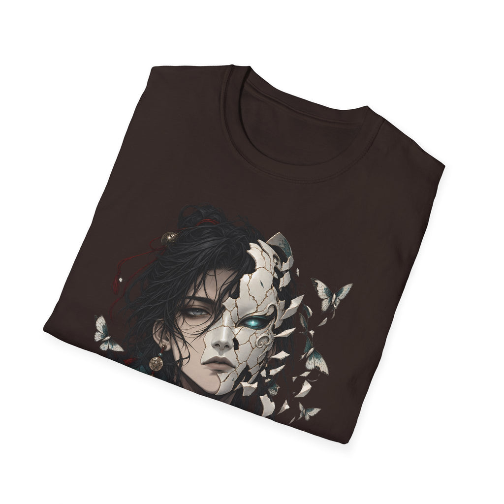 Mask Unfurls | Japanese Anime Style Mask Graphic Shirt