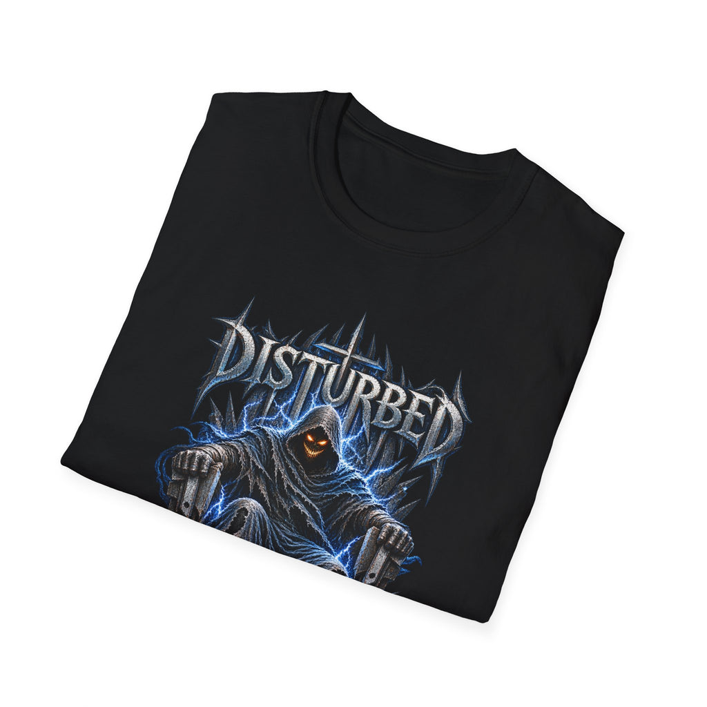Disturbed | Storm Throne | The Guy | Grim Reaper Band T-Shirt