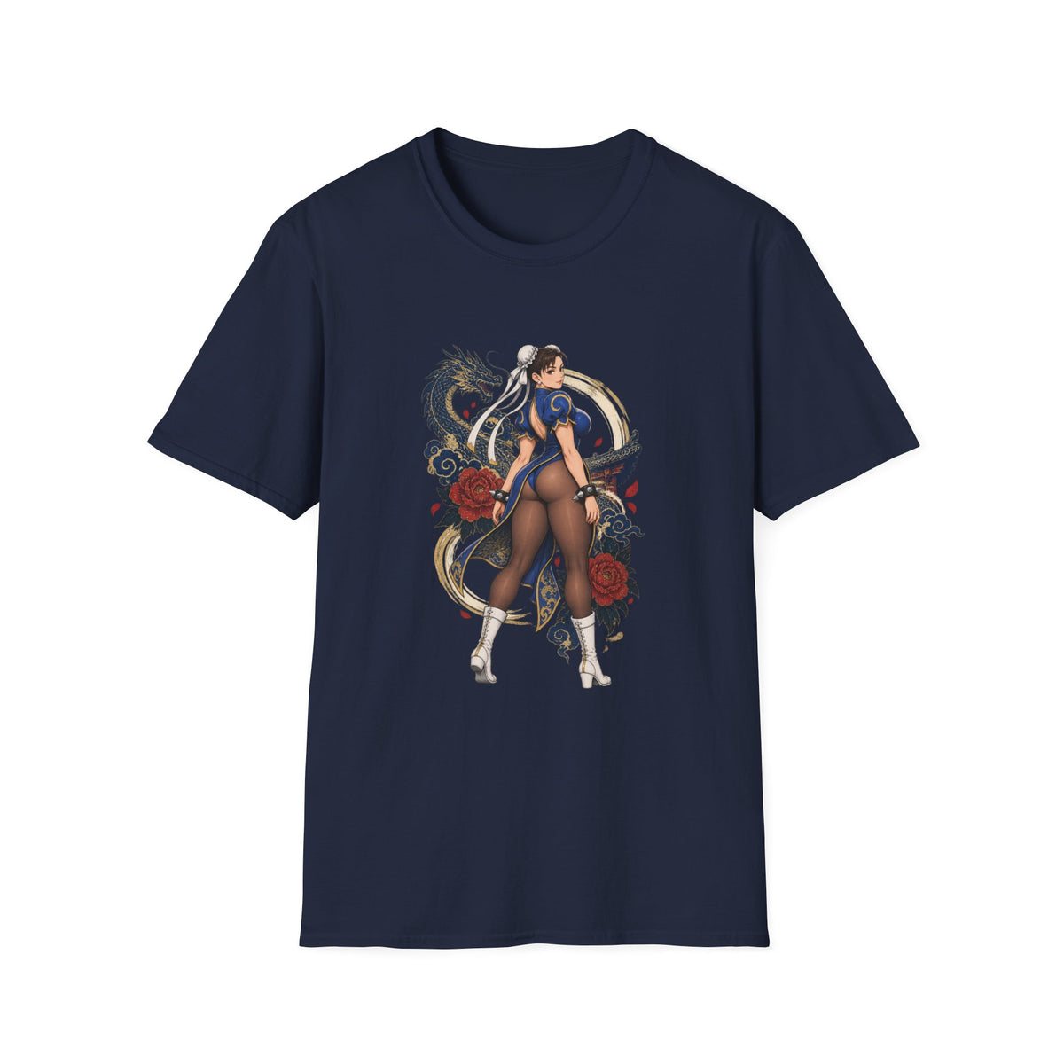 Chun Li | Street Fighter | Anime Style Videogame Fan Pin Up Shirt