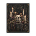Canvas | Gothic Skull Altar | Occult Wall Art