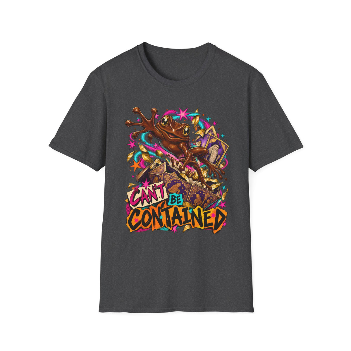 Cant be Contained | Harry Potter Chocolate Frog Graphic T Shirt