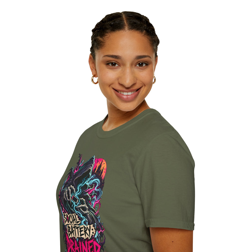 Socially Drained | Dementor | Harry Potter Graphic Tee