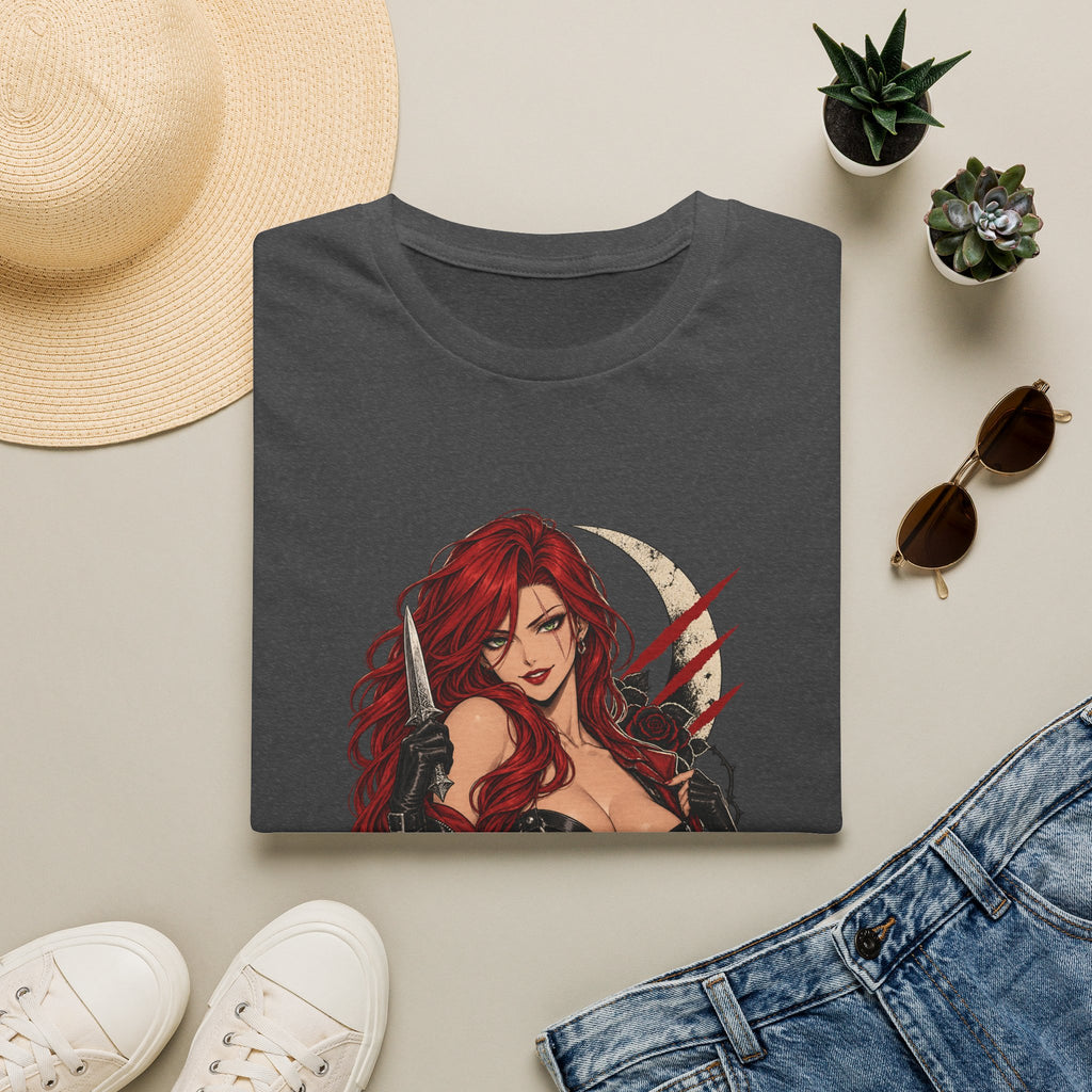 Katarina | League of Legends | Gothic Redhead Pin Up Assasin T-Shirt
