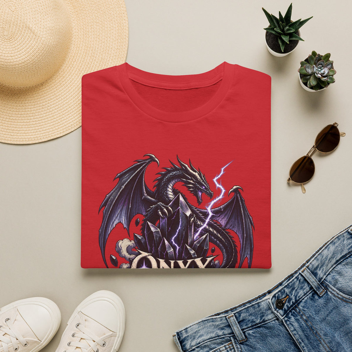 Onyx Storm | Fantasy Book Readers Dragon T-Shirt