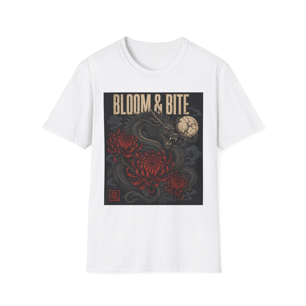 Bloom & Bite Dragon Floral Graphic Tee