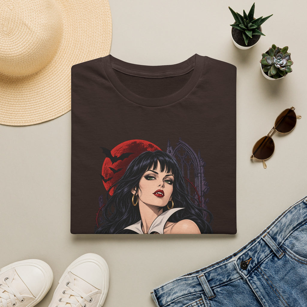 Vampirella | Sexy Halloween Vampire Pin Up Girl Sorceress Graphic T-Shirt